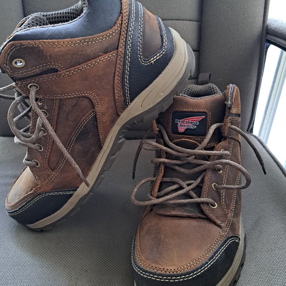 TruHiker Men's 5-inch Safety Toe Hiker Boot